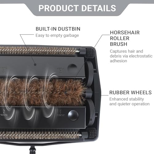 EZ SPARES Manual Floor Carpet Sweeper - Image 3