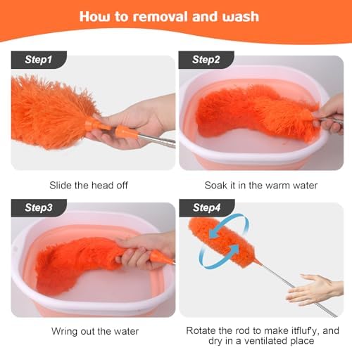 Microfiber Feather Duster Extendable Duster - Image 7
