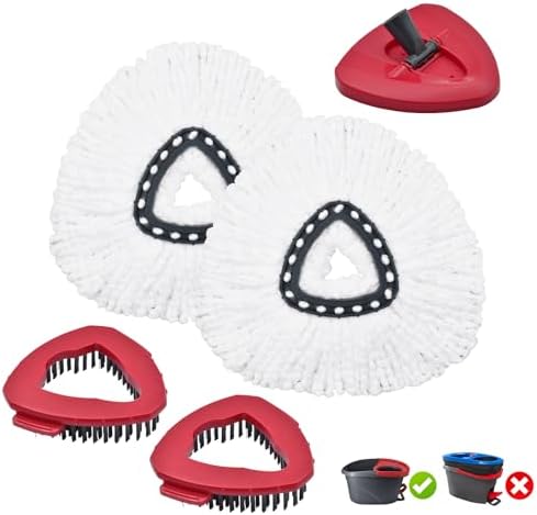 Mop Heads Replacements for Ocedar, Mop Replace Head for O Cedar, Mop Heads for by Yuunaie