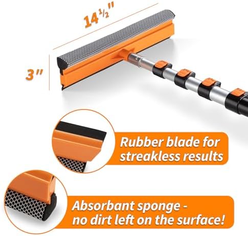 5-18 ft Window Washer Squeegee Kit - Image 5