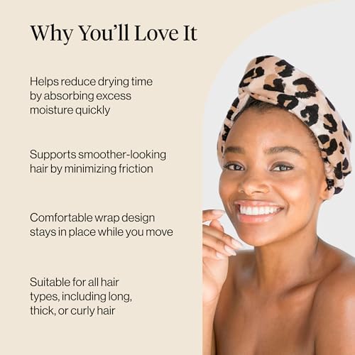 Kitsch Microfiber Hair Towel Wrap - Image 5