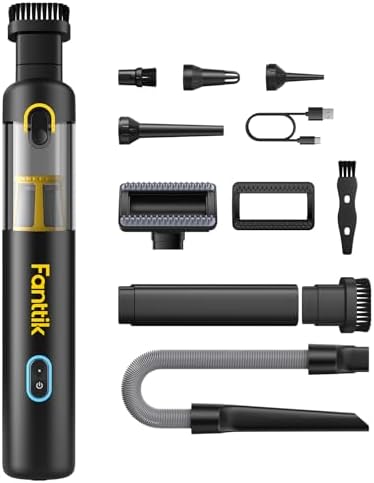 Fanttik Slim V8 APEX Cordless Car Vacuum & Air Duster, 4-in-1 Portable Mini by FANTTIK%C2%AE