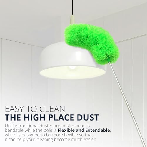 ZZ LAZYCOTTAGE Ceiling Fan Cleaner Duster, Microfiber Feather Duster - Image 5