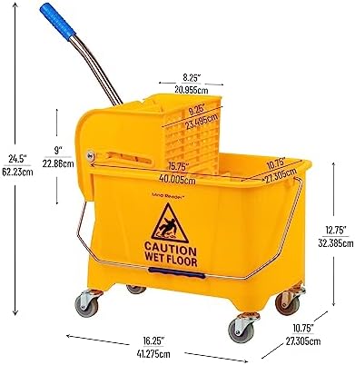 Mind Reader 5.5-Gallon Mop Bucket - Image 4
