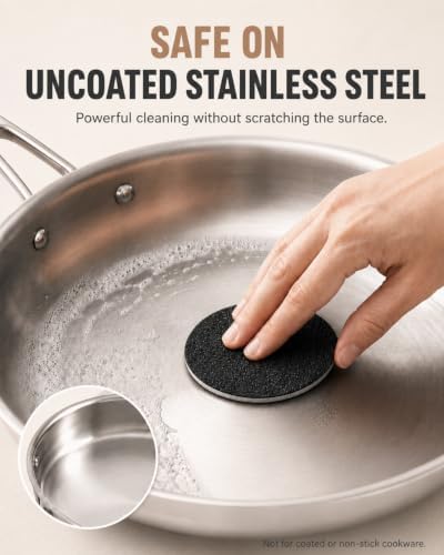 4-Pack Stainless Steel Sponge Suitable - Image 4