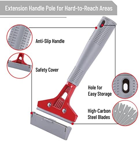 Bates- Razor Blade Scraper, Paint Scraper Tool, Floor Scraper, Razor Scraper - Image 3