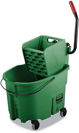 Rubbermaid Commercial Products WaveBrake 35 QT Side-Press Mop Bucket and by RubbermaidCommercialProducts