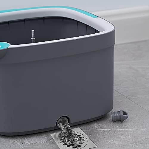 True & Tidy SPIN-800 TrueClean Mop and Bucket System Self Wringing Spin Mop - Image 3