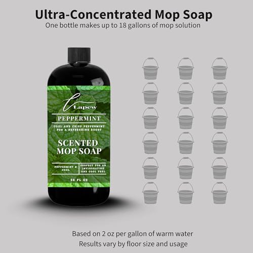 Lapew Peppermint Scented Mop Soap - Image 4