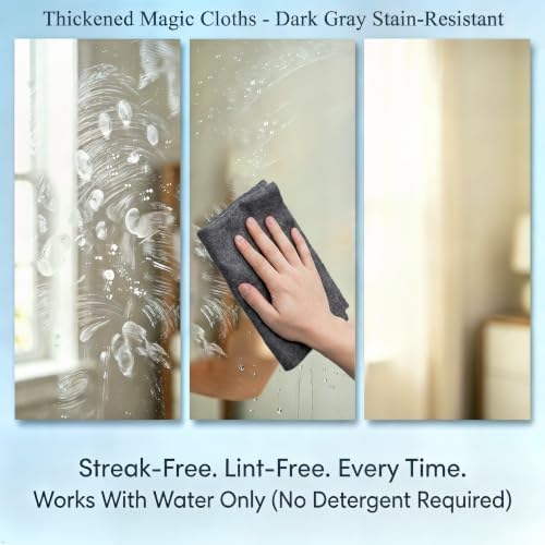 Thickened Magic Cleaning Cloths 5-Pack 11.8x11.8 Inch Works - Image 3