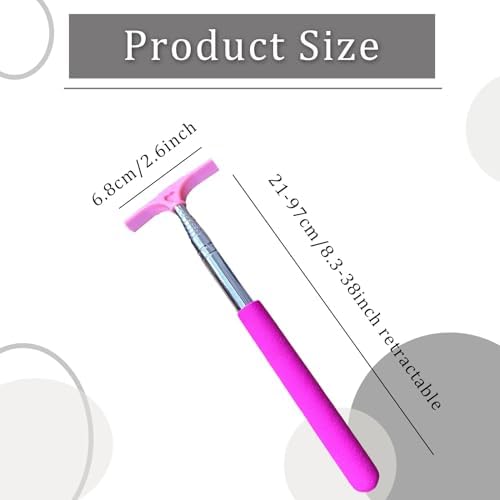 2 Pack Side Mirror Squeegee, Portable Car Cleaning Tool Car Rearview Mirror - Image 6