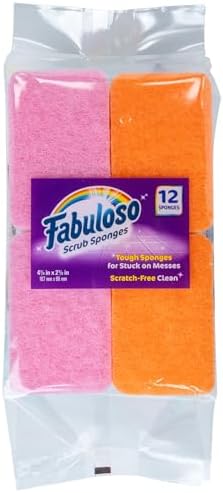 Fabuloso Scratch-Free Kitchen Dish Sponges by Fabuloso