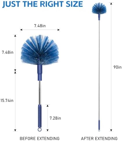 SetSail Cobweb Duster with Extension Pole, - Image 2
