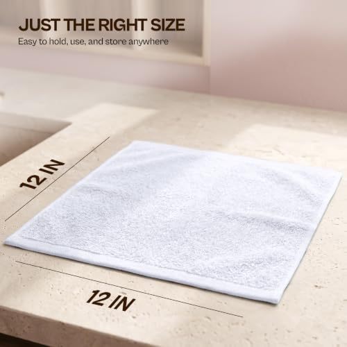 Utopia Towels 24 Pack Washcloths, 12x12 In, 100% Cotton - Image 5