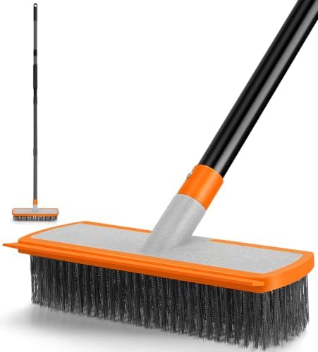 BUVE Stainless Steel Wire Broom Floor Deck Scrub Brush by BUVE