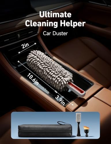 AstroAI Car Duster Kit, Microfiber Interior Cleaning Brush - Image 2