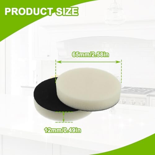 16pcs Foam Pads Power Scrubber Pads Set Electric Scrubber Replacement Scouring - Image 2