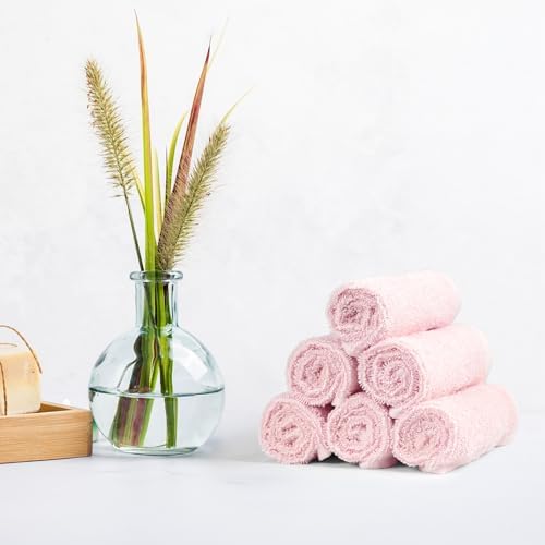 Amazon Basics Highly Absorbent, Fast Drying 100% Cotton Washcloths - Image 6