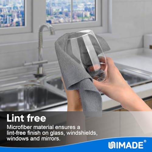 UNIMADE Microfiber Cleaning Cloth, 20 Pack Reusable Microfiber Towels - Image 4