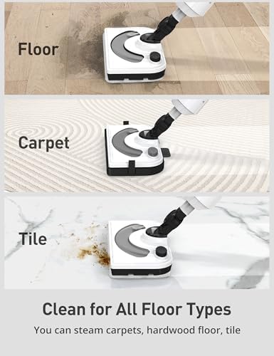 Steam Mops for Floor Cleaning, 1300W Floor Steamer - Image 2