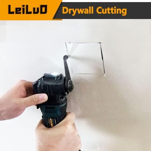 LEILUO 6Pcs Oscillating Tool Blades Drywall Cutting - Image 3