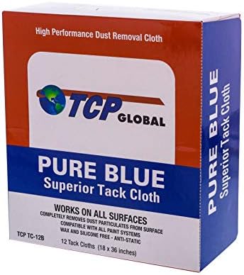 TCP Global Pure Blue Superior Tack Cloth, Tack Rags - Image 7