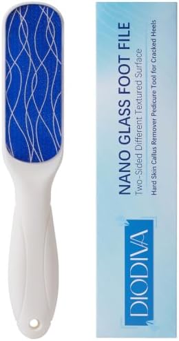 Nano Glass Foot File, Double-Sided Foot Callus Remover by Diodiva