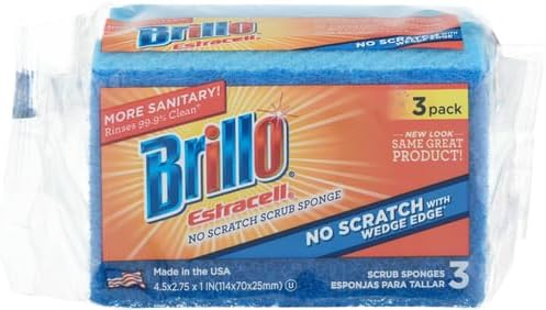 Brillo Estracell No Scratch Scrub Sponge - Image 2