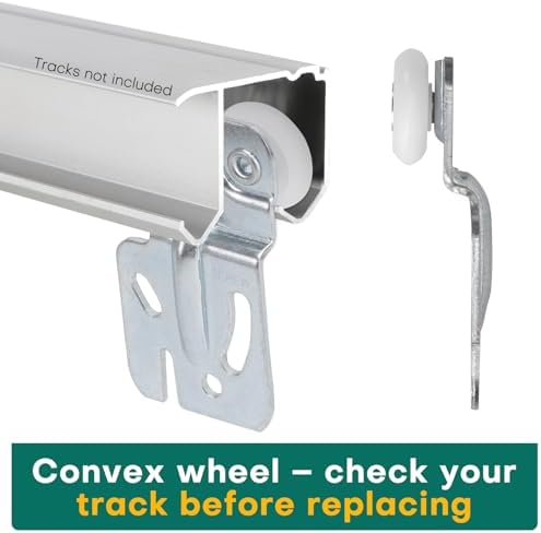 4Pair Sliding Closet Door Roller Kit - Image 2