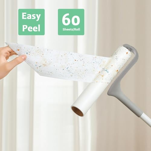 Mega Lint Roller Refills 10 inch Sticky Roller Refills - Image 5