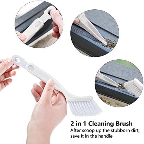 Patelai 4 Pcs Cleaning Brush Sets Small Scrub Household Use - Image 4