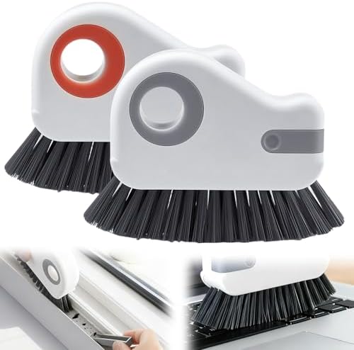 Window Track Cleaner, Groove Cleaning Tool, Crevice Clean Brush by Elxdzu