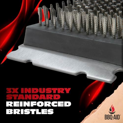 BBQ-AID Wire Grill Brush Replacement Heads - Image 6