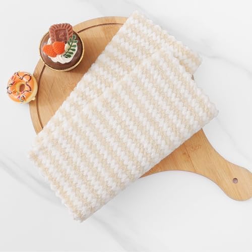 Homaxy 6 Pack Coral Velvet Kitchen Towels, 10 x 20inches - Image 6