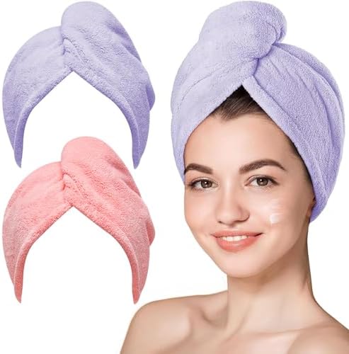 Hicober Microfiber Hair Towel Wrap by Hicober