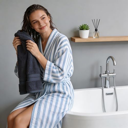 Luxury Hand Towels Set for Bathroom, 2 Pack - Image 2