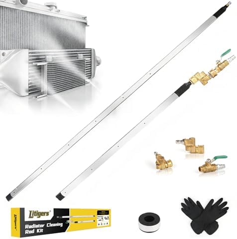 47" & 24" Dual Water/Air Radiator Cleaning Wand Set by Unknown