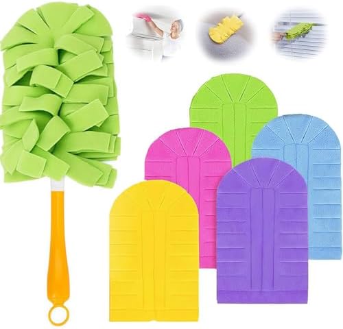 Electrostatic Dusters for Cleaning, 360° Electrostatic Duster Refills, Washable by Unknown