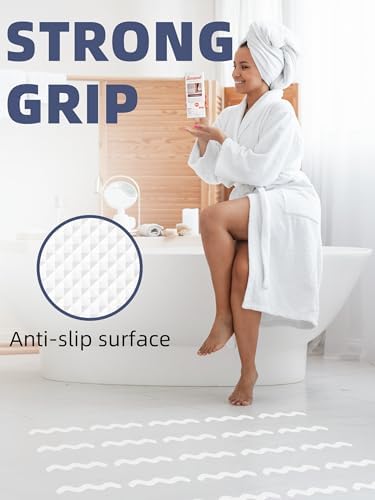 Secopad 24PCS Anti-Slip Shower Stickers - Image 2