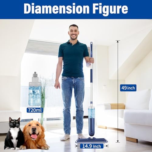 Electric Spray Mop for Floor Cleaning - Image 2