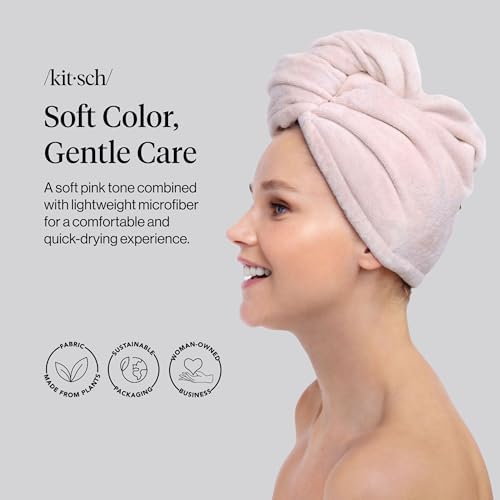 Kitsch Microfiber Hair Towel Wrap - Image 2