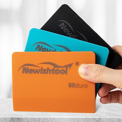 NEWISHTOOL Window Tint Tools PPF Squeegee Kit Soft Silicone Squeegee Set - Image 4