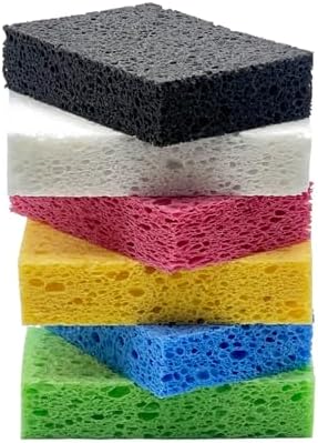 6 - Pack Non-Scratch Scrub Sponges - Sponges - Image 2