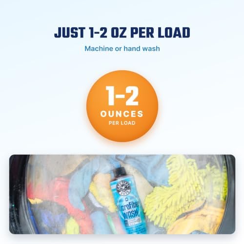 Chemical Guys, Microfiber Wash Detergent, Towel & Pad Deep Clean, 32 oz - Image 7