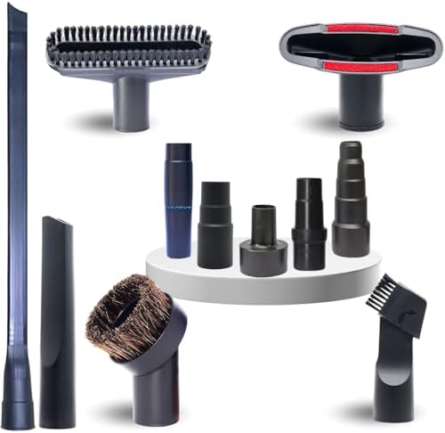 Replacement Vacuum Attachments, Brushes & Universal Hose Adapter Kit by VACEXT