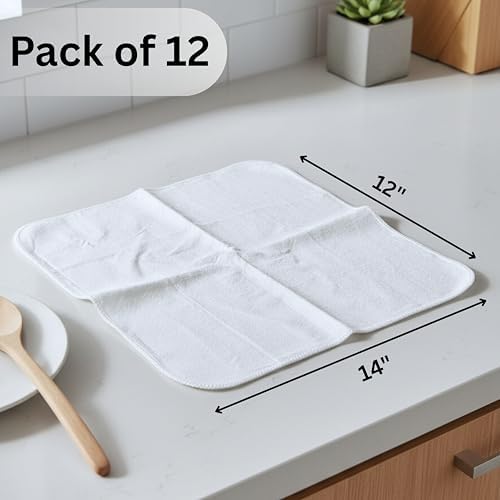 Flour Sack Towels, Automotive, Kitchen Cleaning, Dusting & Multi-Purpose Use - Image 5
