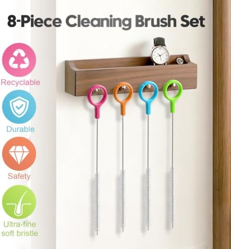 AONEZ 8 Pcs Straw Cleaner Brush Set - Image 4