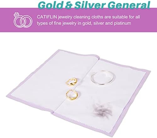 CATIFLIN 3 Pack Silver Polishing Cloth - Image 5