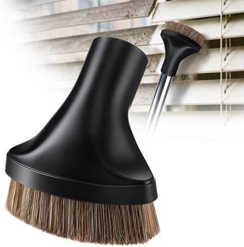 Premium Horse Hair Vacuum Brush Attachment by Saillong
