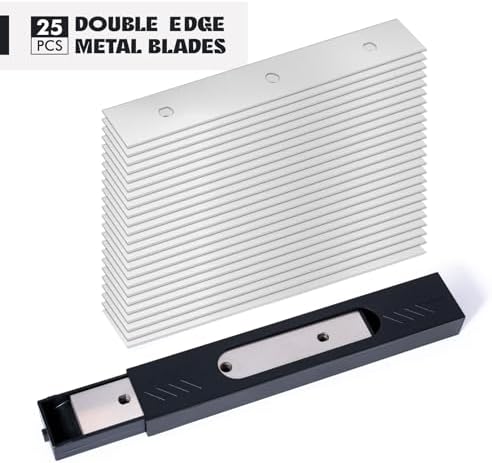 FOSHIO 2 Pack 6" Putty Knife Razor Blade Scraper Tool - Image 5